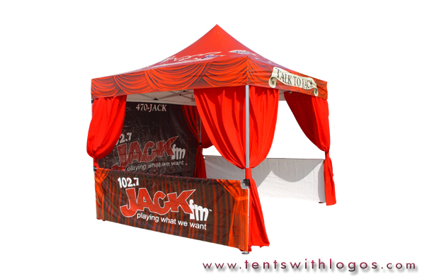 10 x 10 Pop Up Tent - 102.7 Jack FM